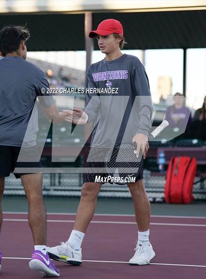 Thumbnail 3 in Little River Academy vs Boerne (UIL 4A Team Tennis Semifinal) photogallery.