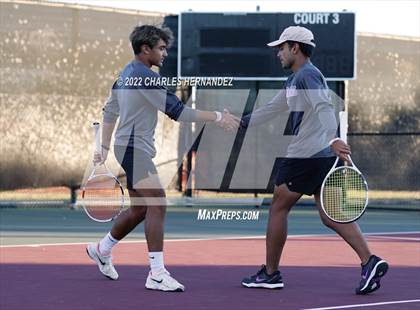 Thumbnail 3 in Little River Academy vs Boerne (UIL 4A Team Tennis Semifinal) photogallery.