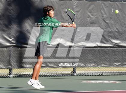 Thumbnail 3 in Little River Academy vs Boerne (UIL 4A Team Tennis Semifinal) photogallery.