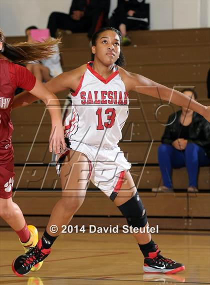 Thumbnail 1 in McClatchy vs. Salesian College Preparatory (Christian Brothers Holiday Classic) photogallery.