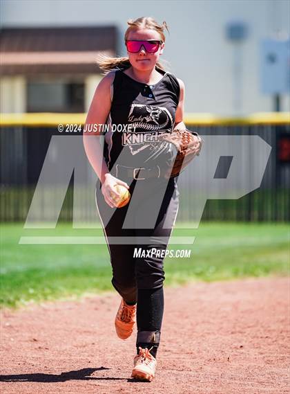 Thumbnail 1 in Coleville vs. Round Mountain (NIAA Class 1A State Playoff Game 1) photogallery.
