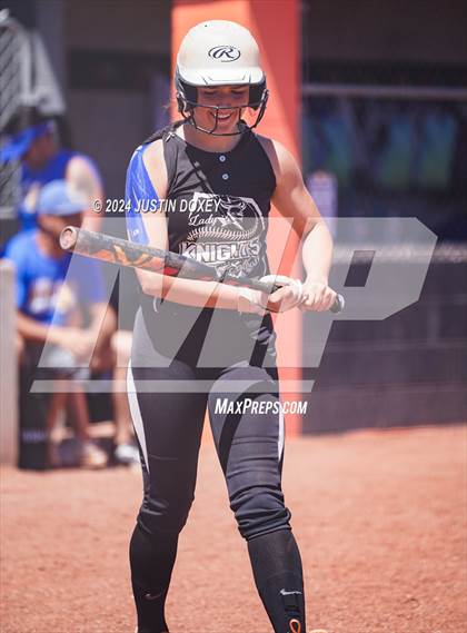 Thumbnail 2 in Coleville vs. Round Mountain (NIAA Class 1A State Playoff Game 1) photogallery.