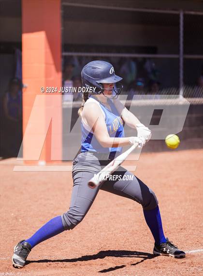 Thumbnail 2 in Coleville vs. Round Mountain (NIAA Class 1A State Playoff Game 1) photogallery.