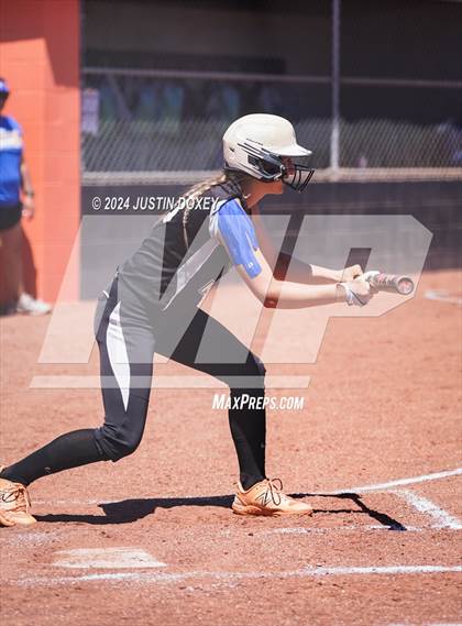 Thumbnail 1 in Coleville vs. Round Mountain (NIAA Class 1A State Playoff Game 1) photogallery.