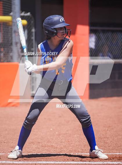 Thumbnail 2 in Coleville vs. Round Mountain (NIAA Class 1A State Playoff Game 1) photogallery.