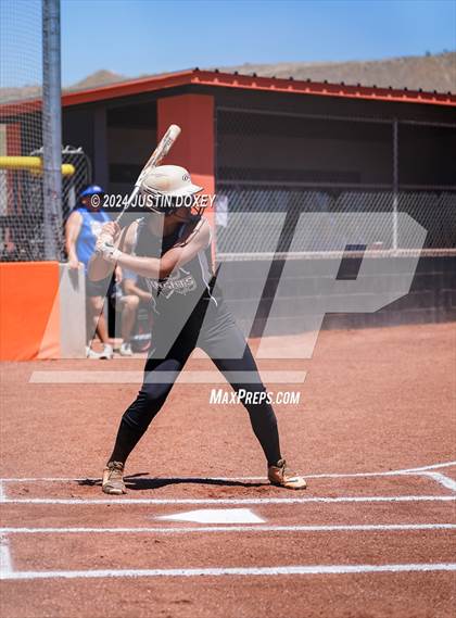 Thumbnail 1 in Coleville vs. Round Mountain (NIAA Class 1A State Playoff Game 1) photogallery.