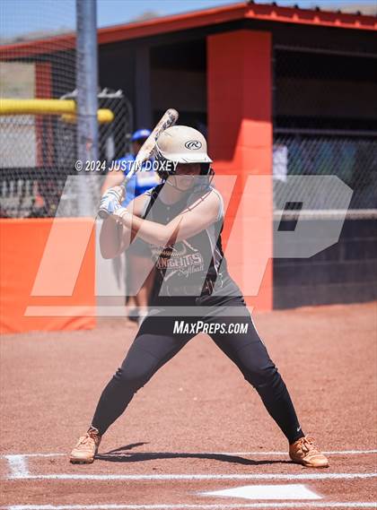 Thumbnail 1 in Coleville vs. Round Mountain (NIAA Class 1A State Playoff Game 1) photogallery.