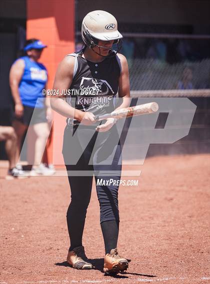Thumbnail 2 in Coleville vs. Round Mountain (NIAA Class 1A State Playoff Game 1) photogallery.
