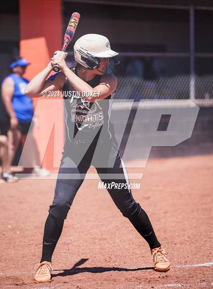 Thumbnail 3 in Coleville vs. Round Mountain (NIAA Class 1A State Playoff Game 1) photogallery.