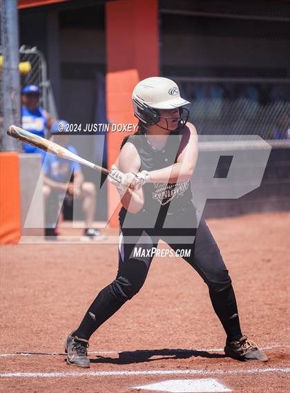Thumbnail 3 in Coleville vs. Round Mountain (NIAA Class 1A State Playoff Game 1) photogallery.
