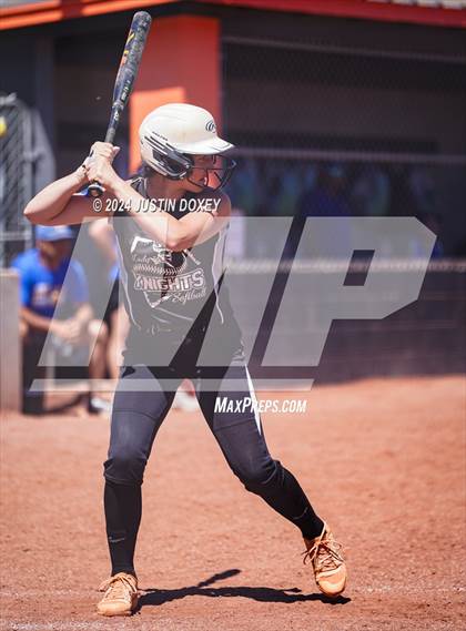 Thumbnail 1 in Coleville vs. Round Mountain (NIAA Class 1A State Playoff Game 1) photogallery.