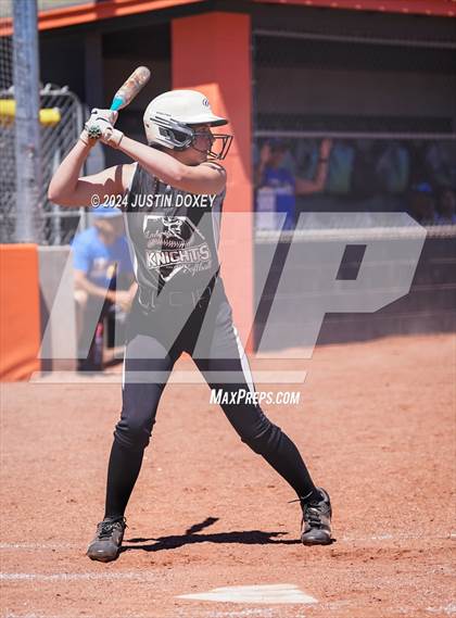 Thumbnail 1 in Coleville vs. Round Mountain (NIAA Class 1A State Playoff Game 1) photogallery.