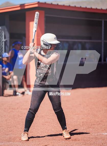 Thumbnail 1 in Coleville vs. Round Mountain (NIAA Class 1A State Playoff Game 1) photogallery.
