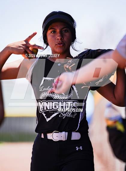 Thumbnail 3 in Coleville vs. Round Mountain (NIAA Class 1A State Playoff Game 1) photogallery.