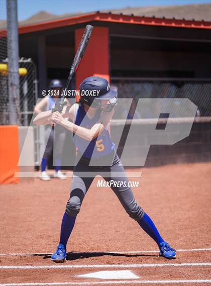 Thumbnail 1 in Coleville vs. Round Mountain (NIAA Class 1A State Playoff Game 1) photogallery.