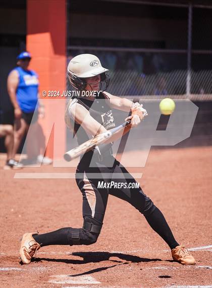 Thumbnail 1 in Coleville vs. Round Mountain (NIAA Class 1A State Playoff Game 1) photogallery.