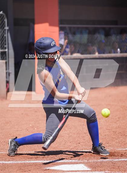 Thumbnail 2 in Coleville vs. Round Mountain (NIAA Class 1A State Playoff Game 1) photogallery.