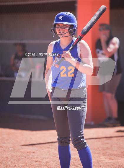 Thumbnail 1 in Coleville vs. Round Mountain (NIAA Class 1A State Playoff Game 1) photogallery.