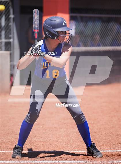 Thumbnail 3 in Coleville vs. Round Mountain (NIAA Class 1A State Playoff Game 1) photogallery.