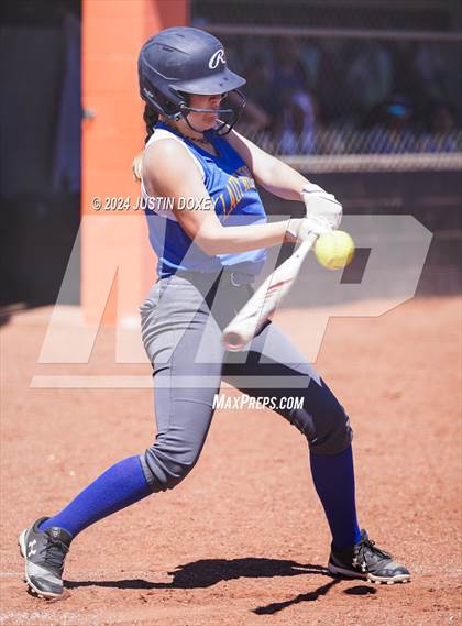 Thumbnail 1 in Coleville vs. Round Mountain (NIAA Class 1A State Playoff Game 1) photogallery.