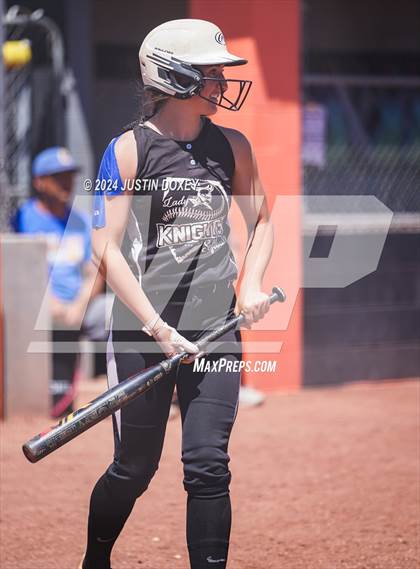 Thumbnail 2 in Coleville vs. Round Mountain (NIAA Class 1A State Playoff Game 1) photogallery.