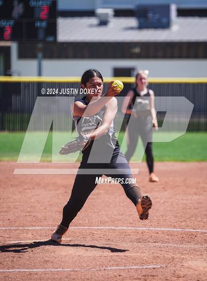 Thumbnail 1 in Coleville vs. Round Mountain (NIAA Class 1A State Playoff Game 1) photogallery.