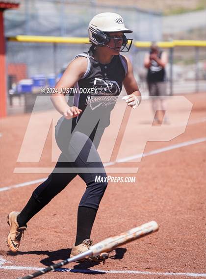 Thumbnail 3 in Coleville vs. Round Mountain (NIAA Class 1A State Playoff Game 1) photogallery.