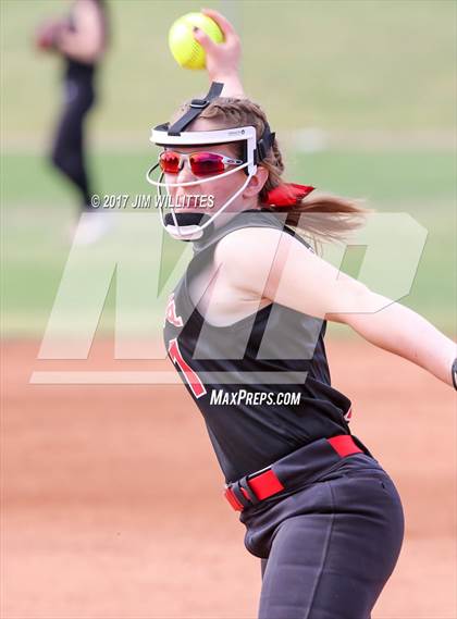 Thumbnail 1 in St. Johns vs Mogollon (Chandler Prep Softball Classic Silver Final)  photogallery.