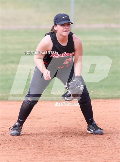 Thumbnail 3 in St. Johns vs Mogollon (Chandler Prep Softball Classic Silver Final)  photogallery.