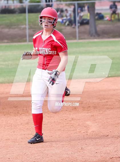 Thumbnail 3 in St. Johns vs Mogollon (Chandler Prep Softball Classic Silver Final)  photogallery.
