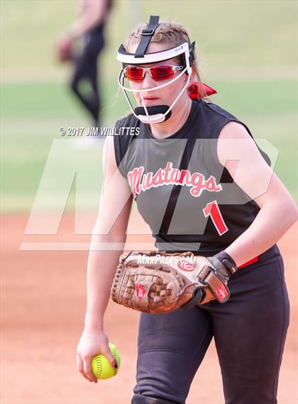 Thumbnail 3 in St. Johns vs Mogollon (Chandler Prep Softball Classic Silver Final)  photogallery.