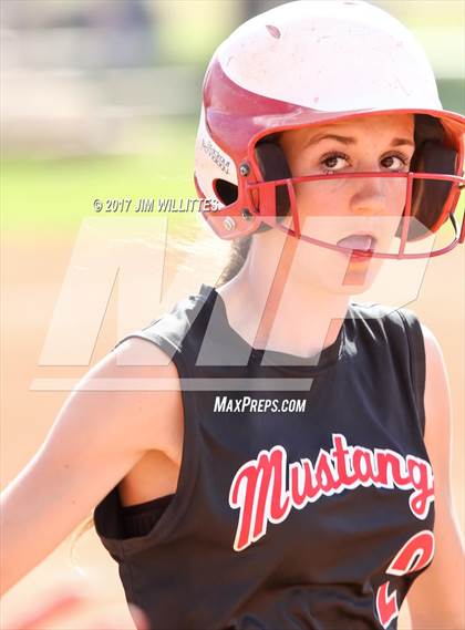 Thumbnail 3 in St. Johns vs Mogollon (Chandler Prep Softball Classic Silver Final)  photogallery.
