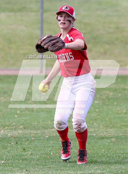 Thumbnail 3 in St. Johns vs Mogollon (Chandler Prep Softball Classic Silver Final)  photogallery.