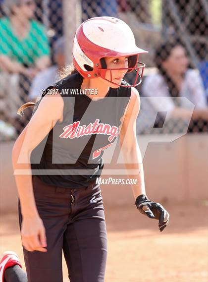 Thumbnail 2 in St. Johns vs Mogollon (Chandler Prep Softball Classic Silver Final)  photogallery.