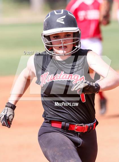 Thumbnail 2 in St. Johns vs Mogollon (Chandler Prep Softball Classic Silver Final)  photogallery.