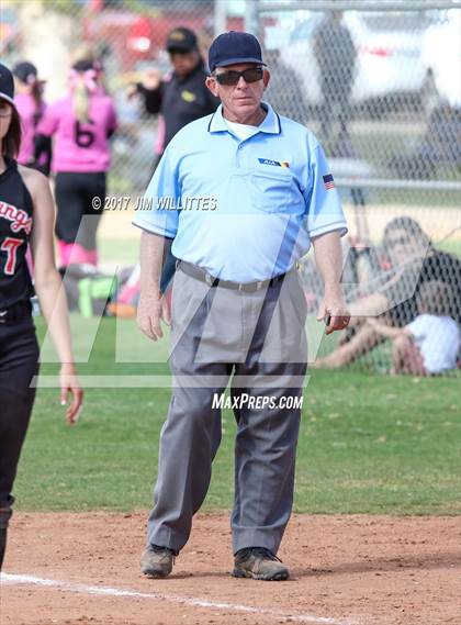 Thumbnail 2 in St. Johns vs Mogollon (Chandler Prep Softball Classic Silver Final)  photogallery.