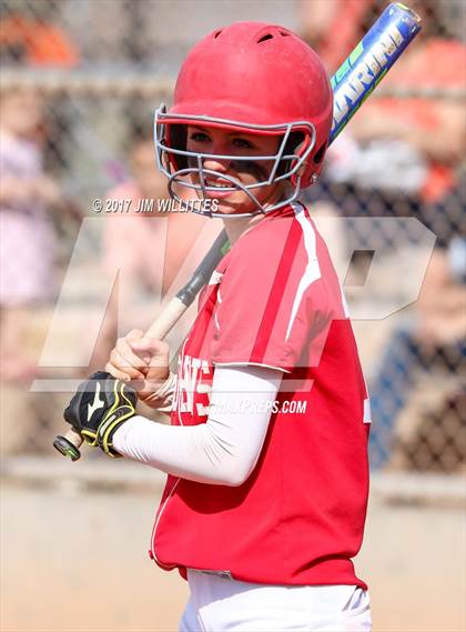 Thumbnail 1 in St. Johns vs Mogollon (Chandler Prep Softball Classic Silver Final)  photogallery.