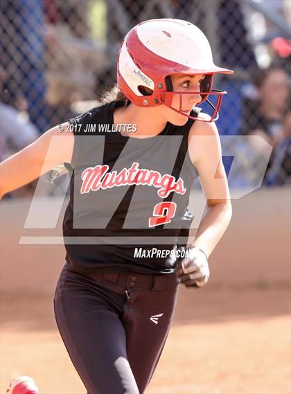 Thumbnail 3 in St. Johns vs Mogollon (Chandler Prep Softball Classic Silver Final)  photogallery.
