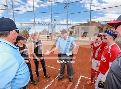 Thumbnail 1 in St. Johns vs Mogollon (Chandler Prep Softball Classic Silver Final)  photogallery.