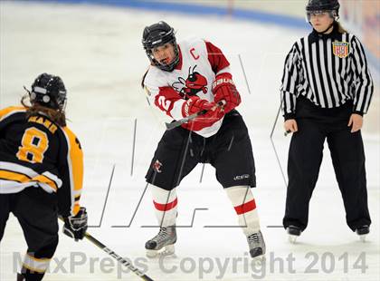Thumbnail 1 in Hand @ Branford (SCC Division II Semifinal) photogallery.