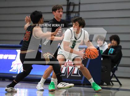 Thumbnail 2 in Bishop Alemany vs Providence (Crown City Round Ball Classic) photogallery.