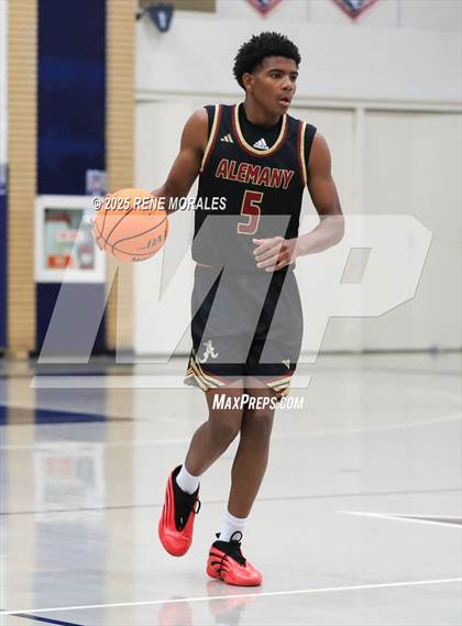 Thumbnail 3 in Bishop Alemany vs Providence (Crown City Round Ball Classic) photogallery.