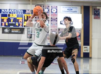 Thumbnail 3 in Bishop Alemany vs Providence (Crown City Round Ball Classic) photogallery.