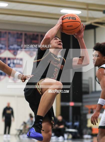 Thumbnail 3 in Bishop Alemany vs Providence (Crown City Round Ball Classic) photogallery.