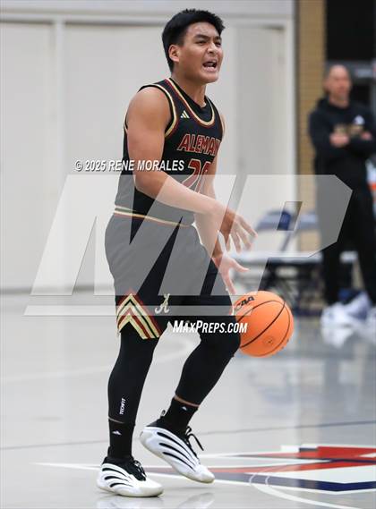 Thumbnail 2 in Bishop Alemany vs Providence (Crown City Round Ball Classic) photogallery.