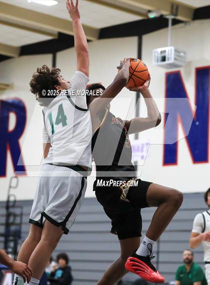 Thumbnail 1 in Bishop Alemany vs Providence (Crown City Round Ball Classic) photogallery.