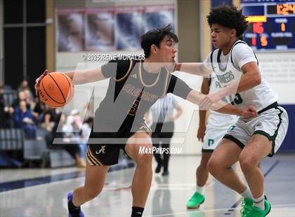 Thumbnail 2 in Bishop Alemany vs Providence (Crown City Round Ball Classic) photogallery.