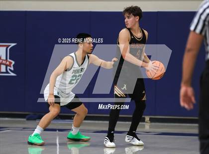 Thumbnail 1 in Bishop Alemany vs Providence (Crown City Round Ball Classic) photogallery.