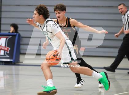 Thumbnail 3 in Bishop Alemany vs Providence (Crown City Round Ball Classic) photogallery.