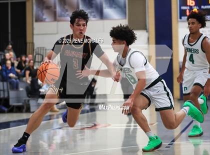 Thumbnail 2 in Bishop Alemany vs Providence (Crown City Round Ball Classic) photogallery.